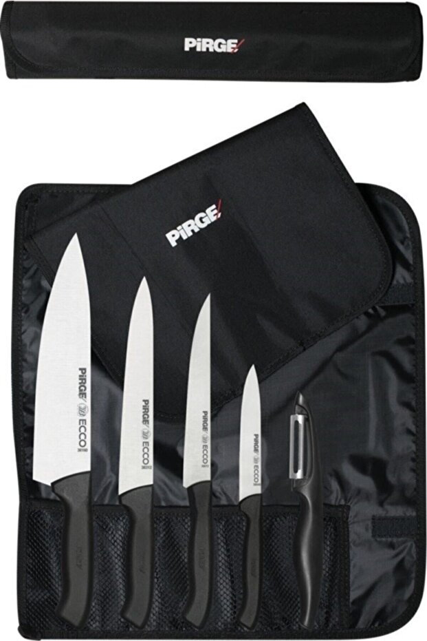 Ecco Çantalı 5'li Bıçak Seti - 1