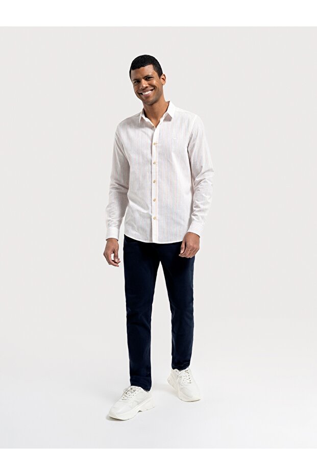 Regular Fit Erkek Gömlek U.kol - 2