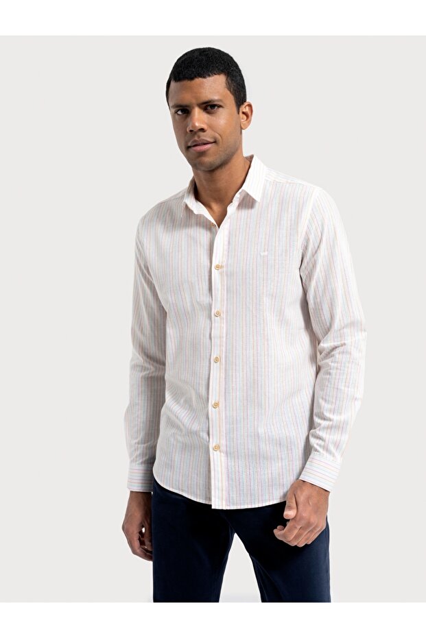 Regular Fit Erkek Gömlek U.kol - 1