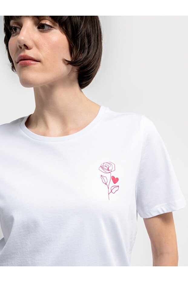 Regular Fit Kadın Tshirt K.kol - 5