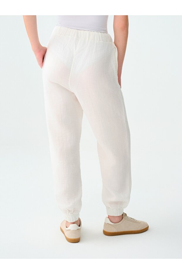 Regular Fit Kadın Pantolon - 3