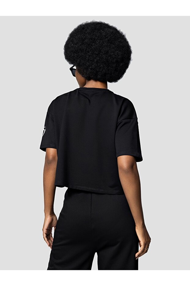 Long Crop Kadın Tshirt K.kol - 4