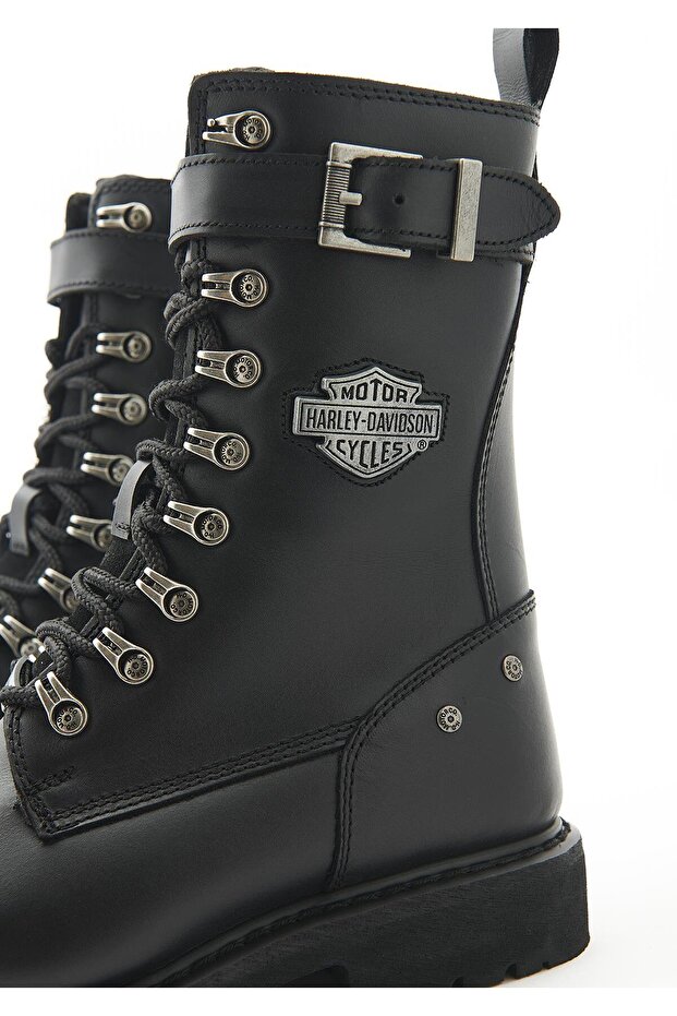 Gladis Kadın Siyah Deri Bot - 6