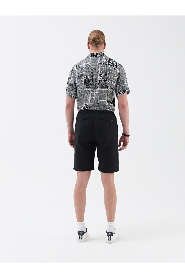 Regular Fit Erkek Şort - 4