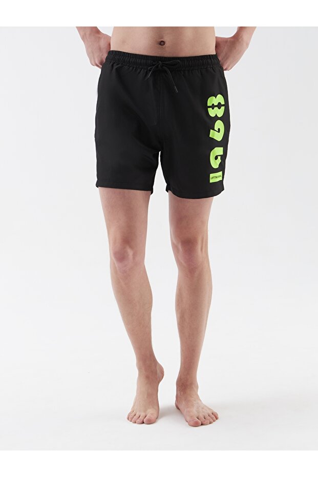 Regular Fit Erkek Deniz Şortu - 2