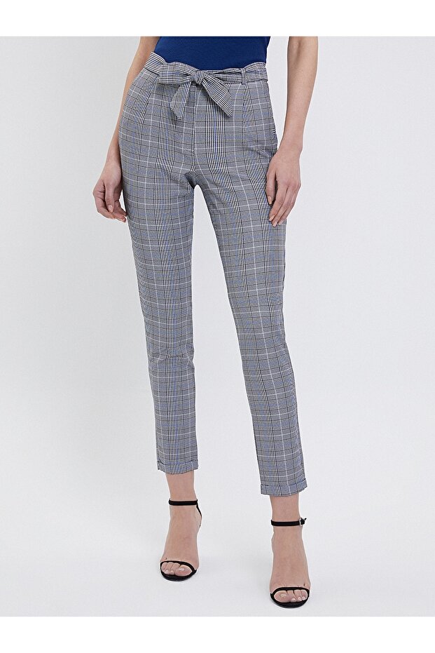 Regular Fit Kadın Pantolon - 4