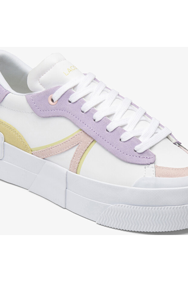 L004 Platform Kadın Beyaz Sneaker - 6