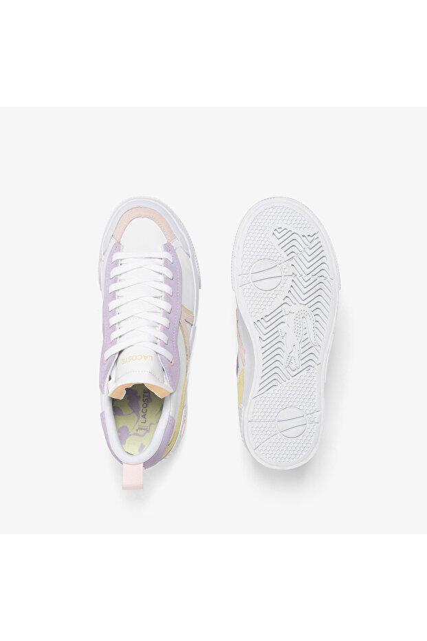 L004 Platform Kadın Beyaz Sneaker - 4