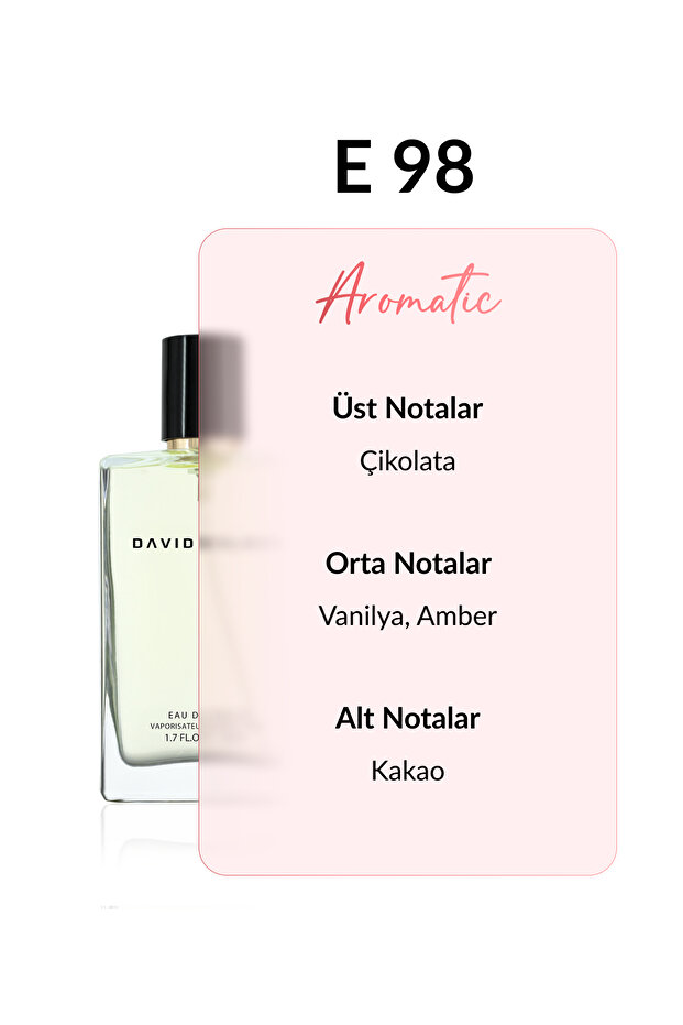 E98 Keyloc 50 ml Erkek Parfüm | Aromatic - 3