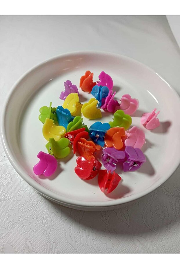 25 Pieces Colorful Small Size Rake Latch Buckle - 2 cm - 1
