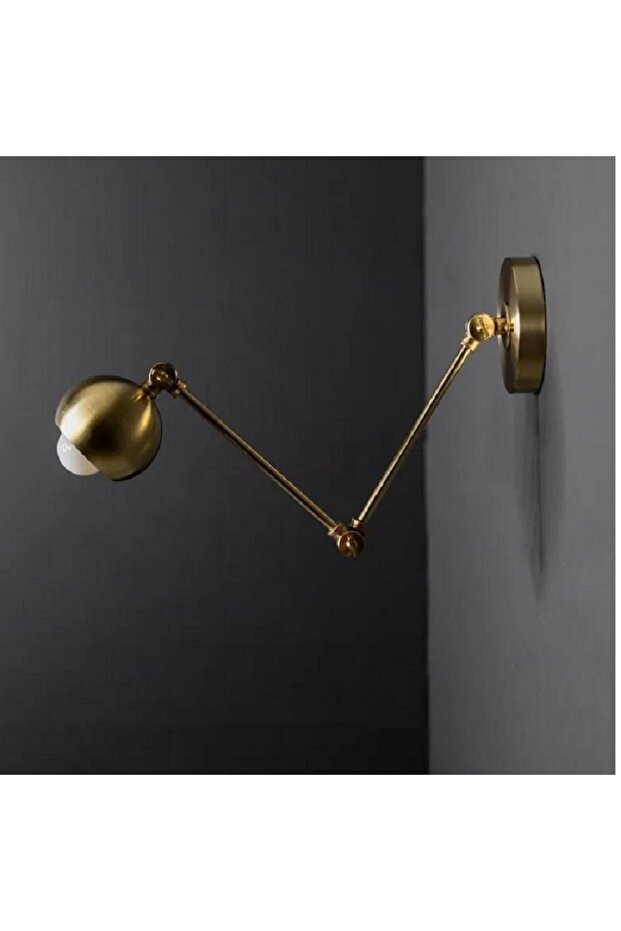 Mylights Acrobatic Antique Finish Wall Sconce Reading Lamp Movable Head and Arms