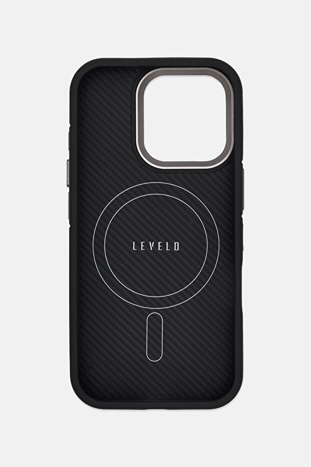 iPhone 16 Pro Carbon Protective Case, Black - 4