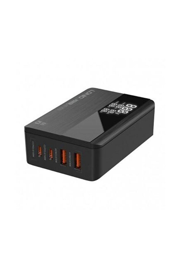 Incarcator Statie Display A4809C 100W 5A 2 x USB-A - 2 x USB-C Negru - 4