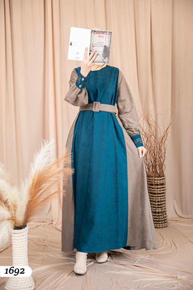 Süet Elbise 1692 - 1