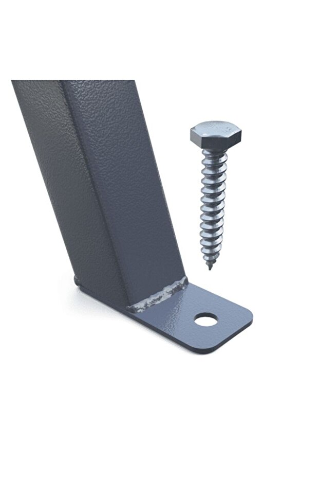 Double metal support for swing, maximum load 150 kg, 4 fixing hooks - 8
