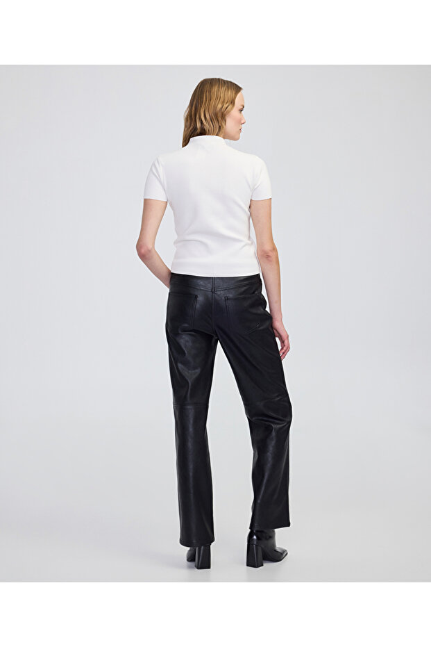 Dar kesim basic triko - 6