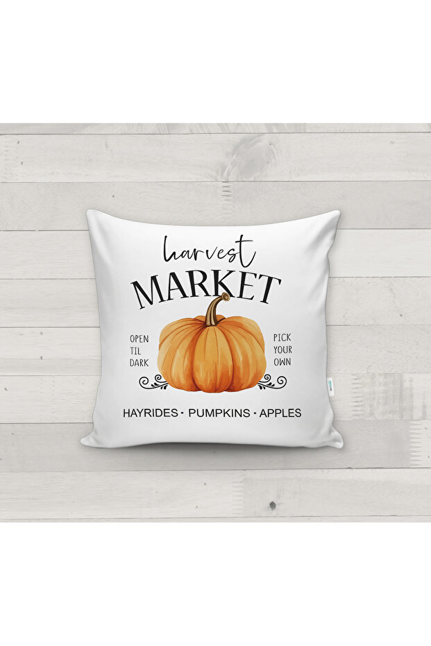 غطاء وسادة منقوش للخريف - 2