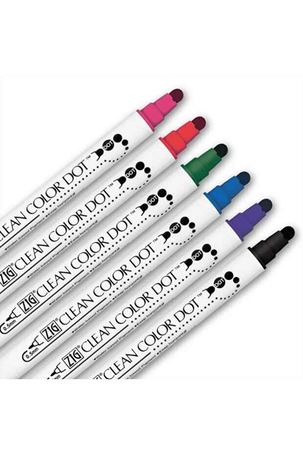 Clean Color Dot Çift Taraflı 6 lı set - 3