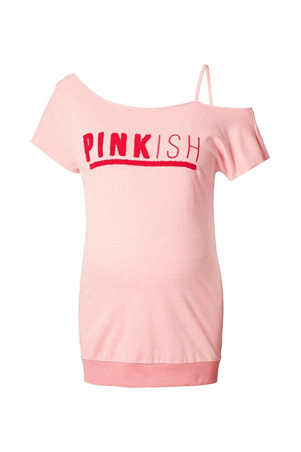 Off-shoulder maternity shirt - 2