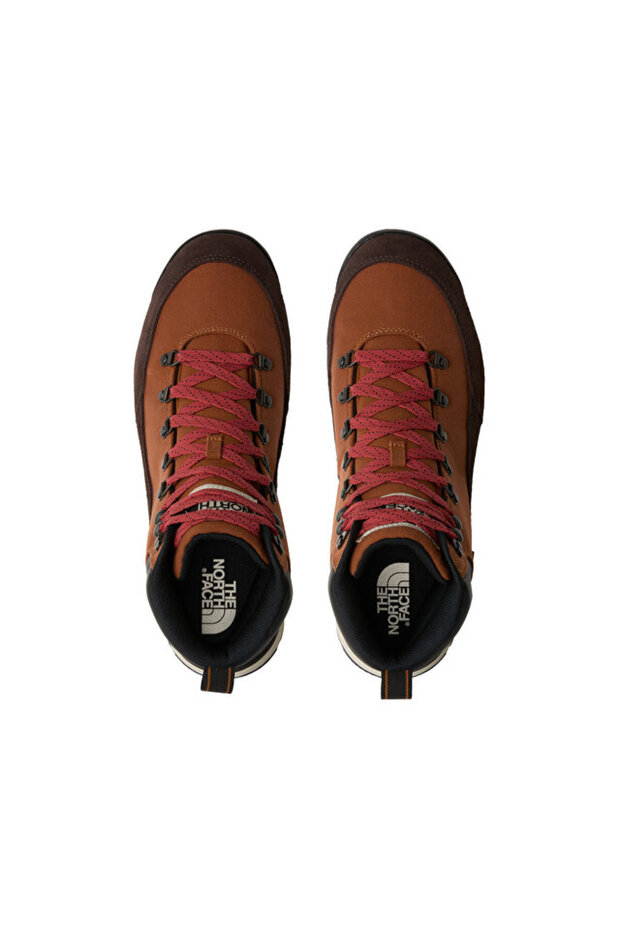 M Back-To-Berkeley iv Textile Wp Erkek Trekking Bot Ve Ayakkabısı NF0A8177DOY1 Kırmız - 4