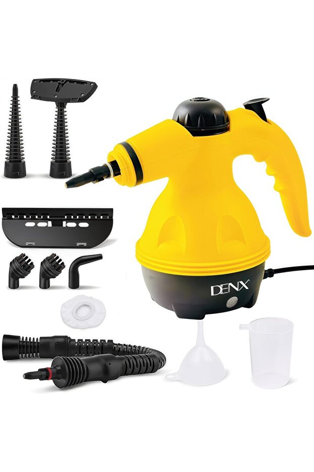 DENX 1200W Portable Handheld Steam Cleaner 350ml Tank Capacity Multifunctional High Temperature Pres