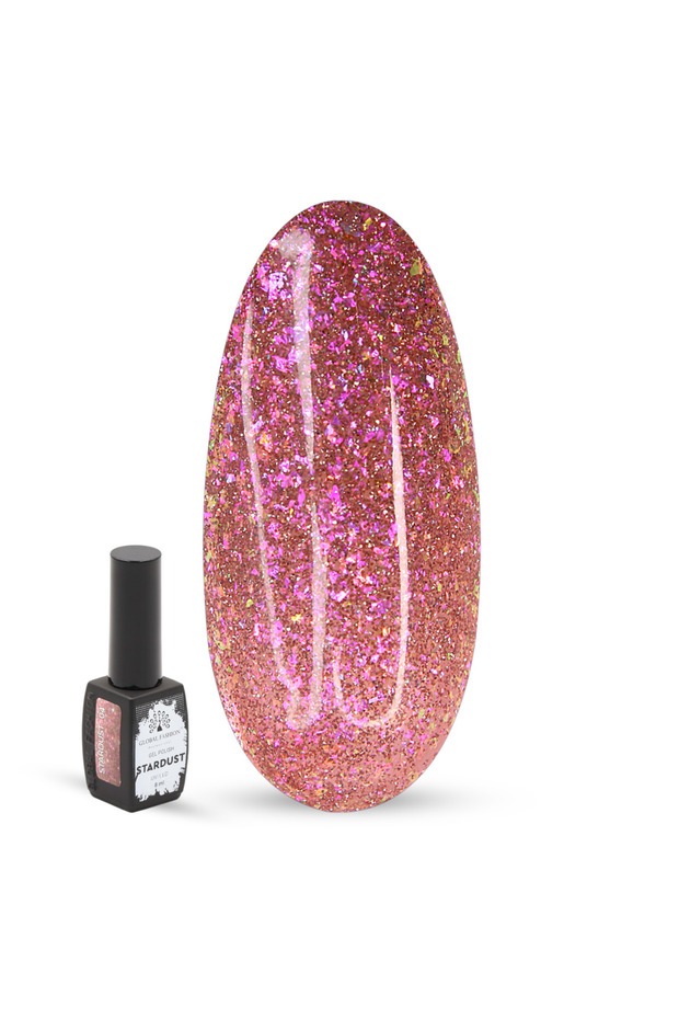 Stardust Gel Nail Polish – 22 Holographic Galaxy Colors, 8ml Each | Long-Lasting UV/LED Soak Off