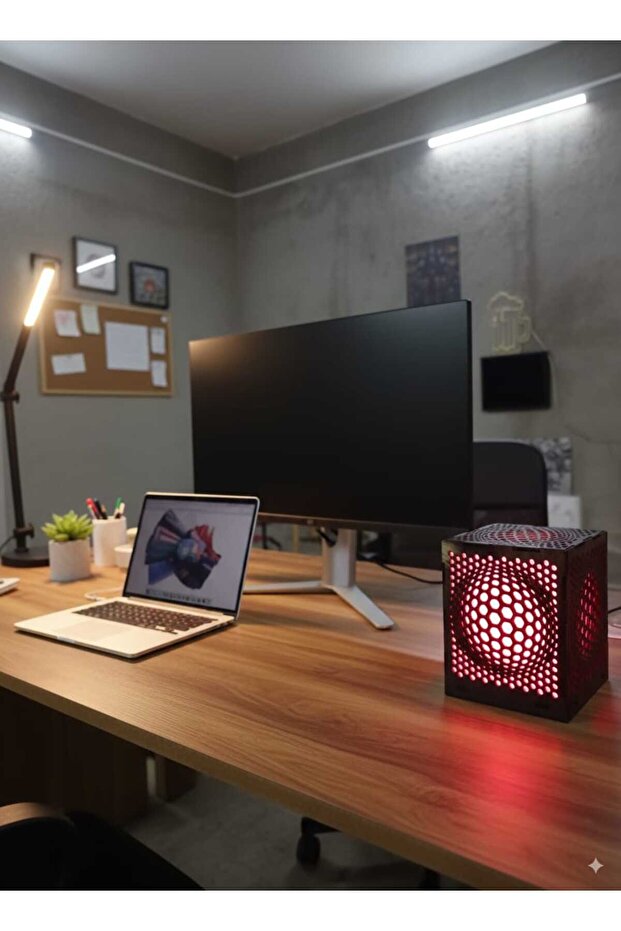 ahşap gece lambası - 4