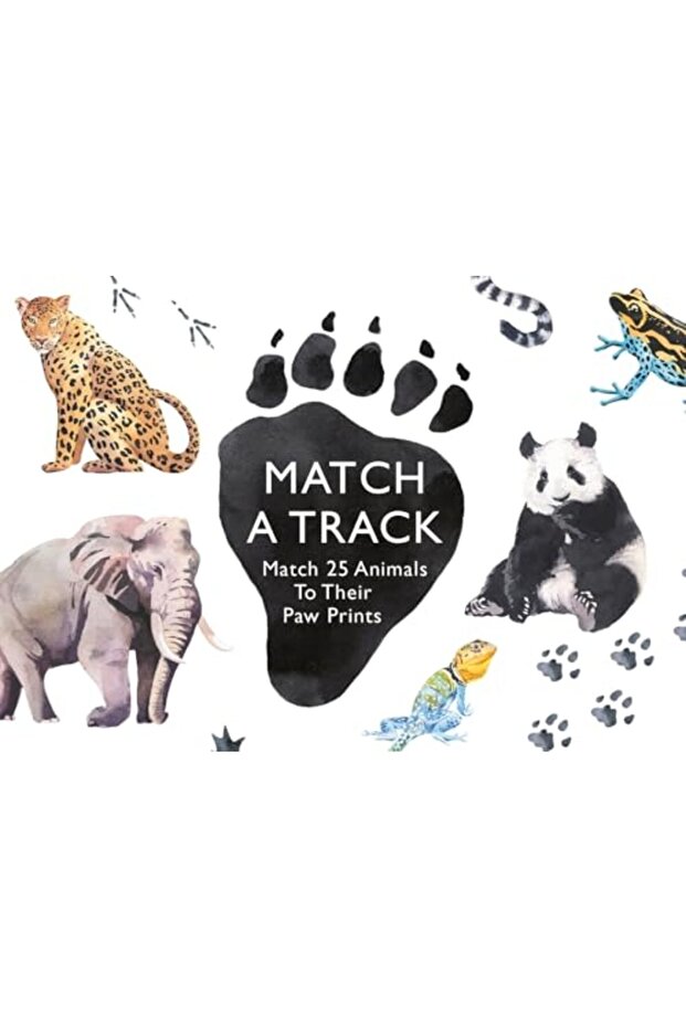 Match A Track Match 25 Animals To Their Paw Prints