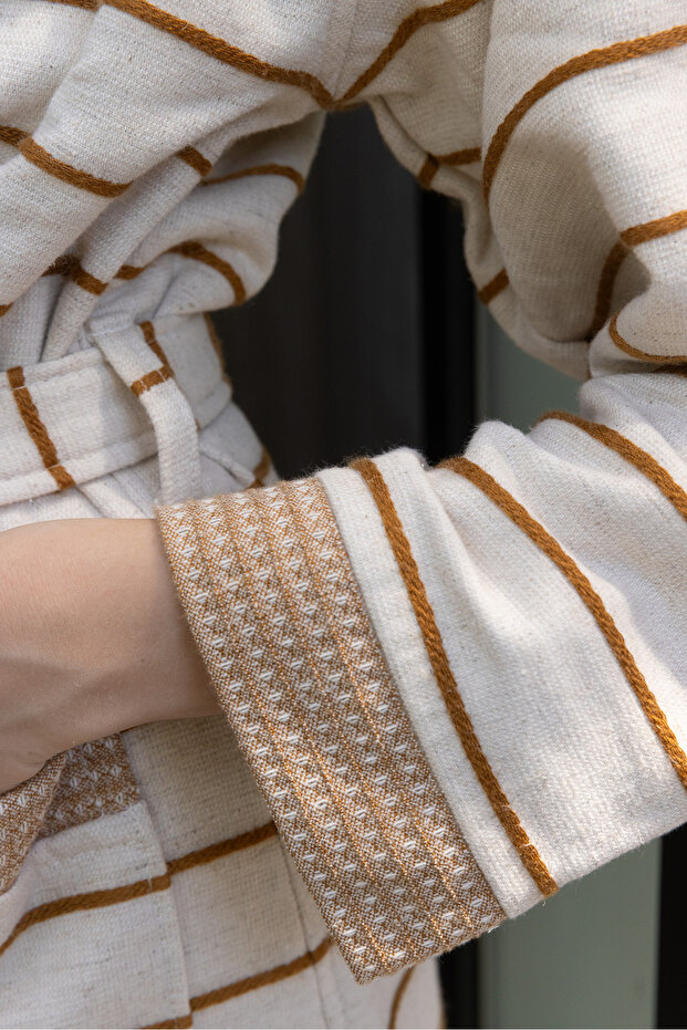 Spa Striped Bathrobe - 5