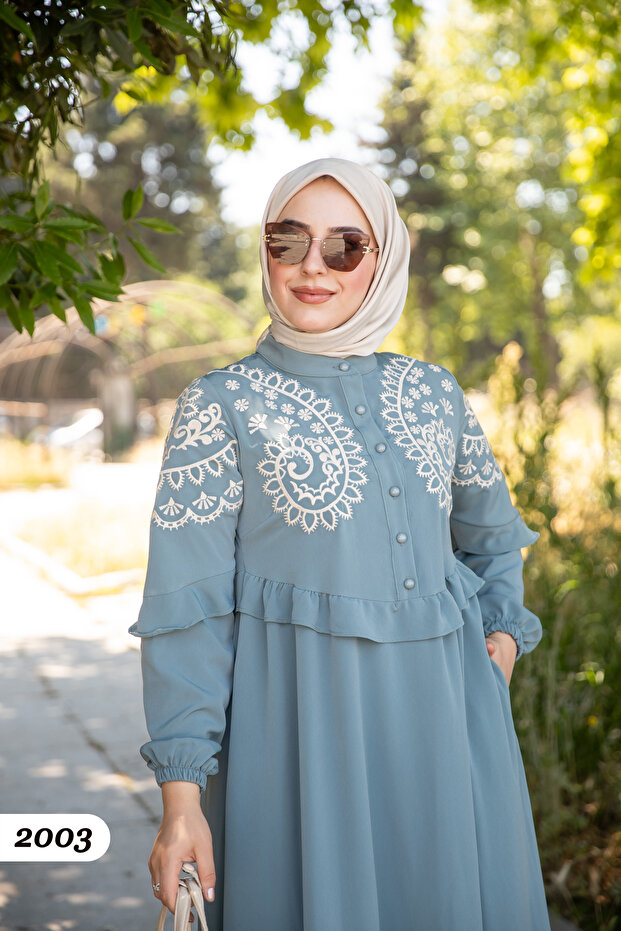 kristal krep elbise 2003 - 3