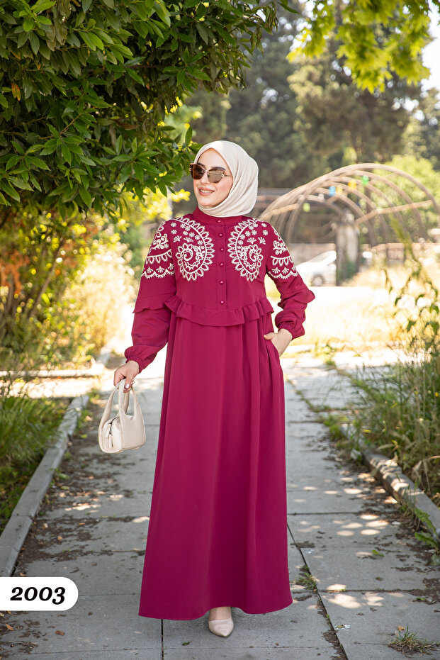 Kristal Krep Elbise 2003 - 5