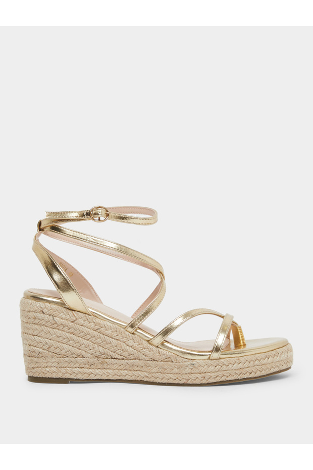 Hadia Strappy Wedge Sandals