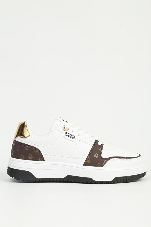 White Women's Sports Shoes Imported