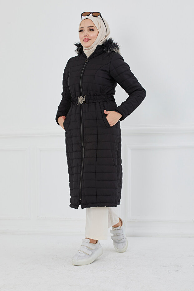 Kapitone şişme mont - 4