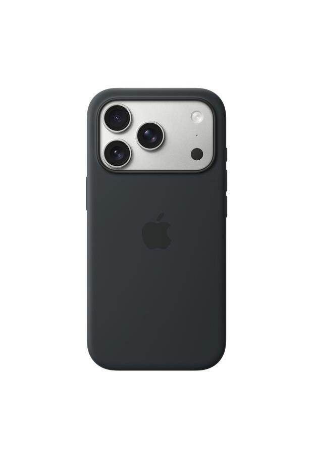 iPhone 17 Pro Silicone Case with MagSafe – Black - 1