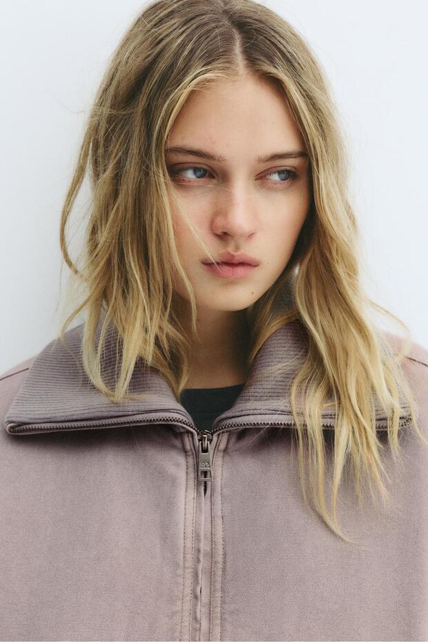 Fitilli Yakalı Ceket - 1