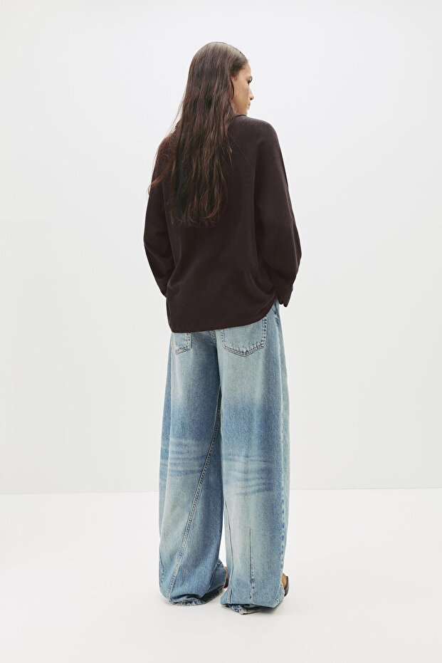 Reglan uzun kollu tişört - 4