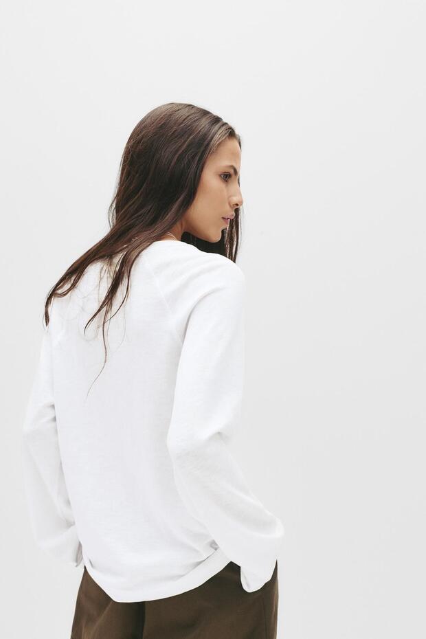 Reglan uzun kollu tişört - 3