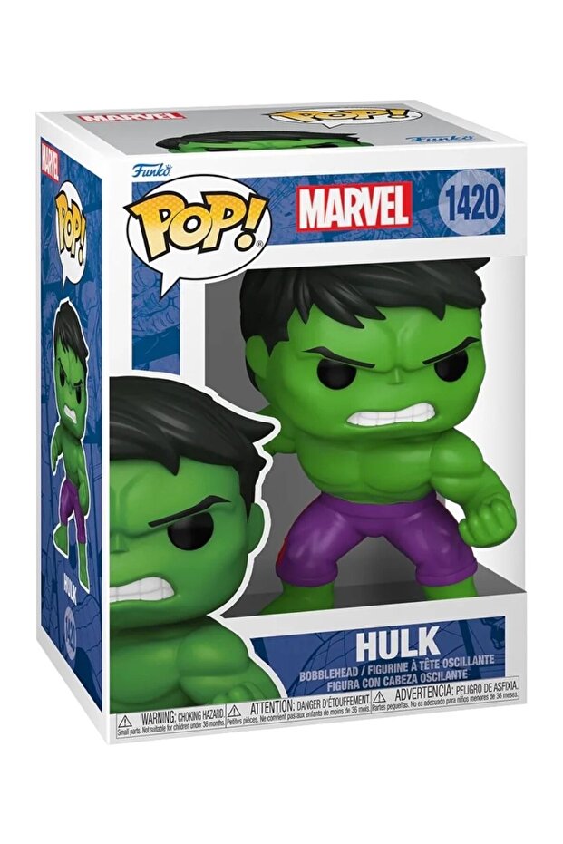 Pop! Marvel: Marvel NC - Hulk Vinil Figürü - 1