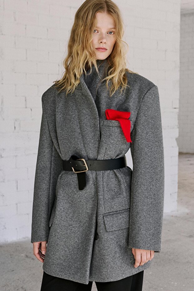 Kısa kumaş kaban - 3