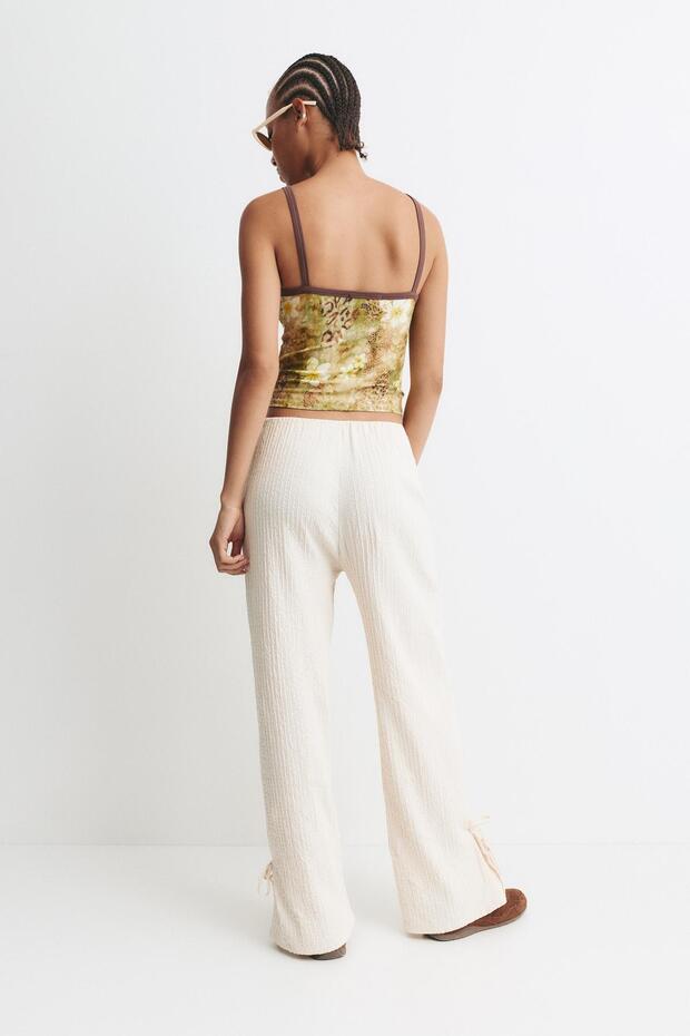 Rustik düğümlü pantolon - 3