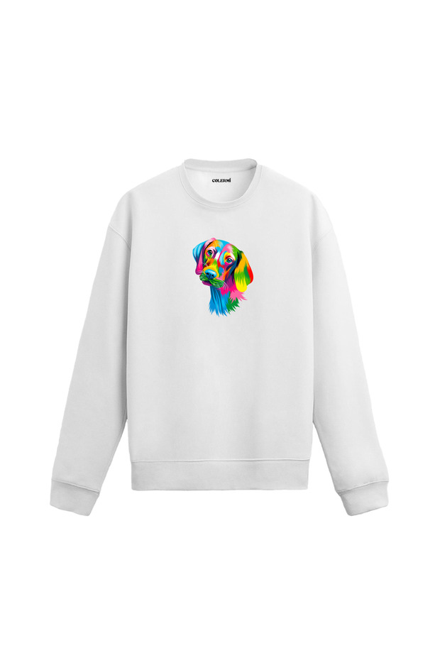 سويت شيرت مطبوع عليه بيجل - 1