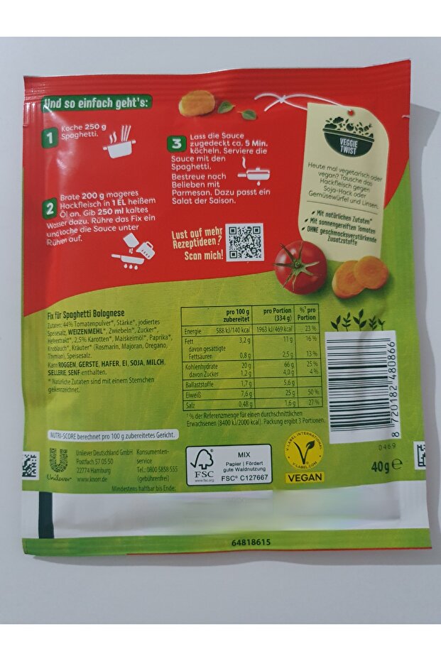SPAGHETTİ BOLOGNESE VEGAN - 2