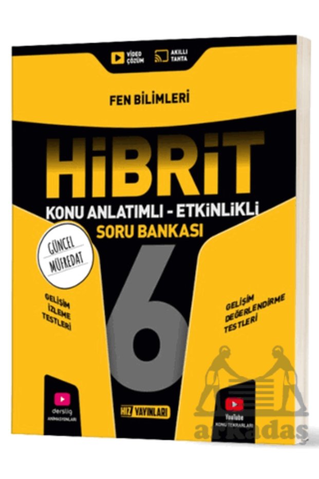 6. Sınıf Hibrit Fen Bilimleri Soru Bankası