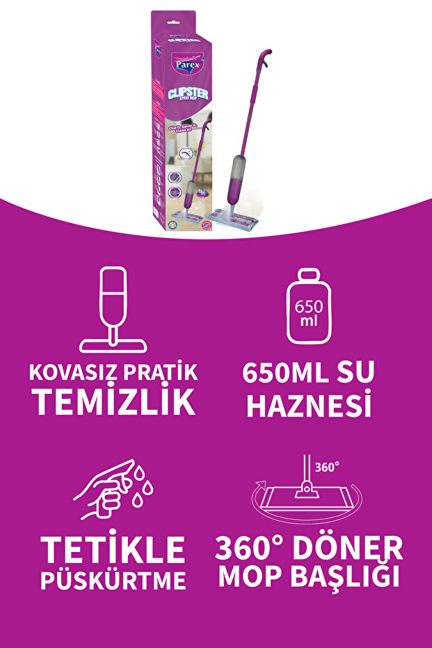 Clipster Sprey Mop - 5