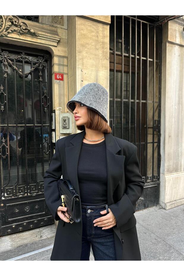 YUMUŞAK DOKULU ŞAPKA - 4