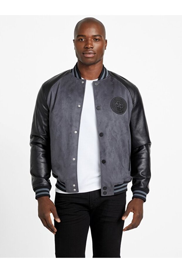Varsity Erkek Bomber Ceket - 1