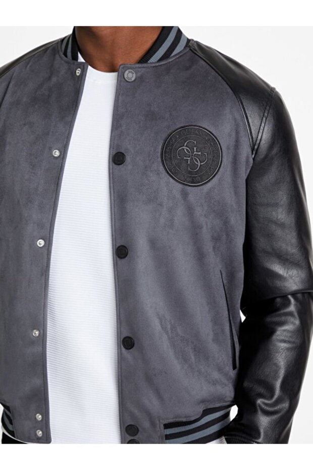 Varsity Erkek Bomber Ceket - 4