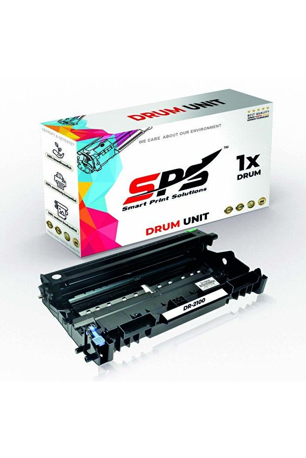 SPS Compatible Drum Cartridges for Brother | DR-2100 | 1x Black | Yield upto 12,000 Pages