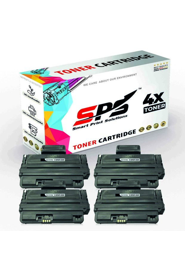 SPS Compatible Toner Cartridges for Xerox | X3220 | 4x Black | Yield upto 4,100 Pages
